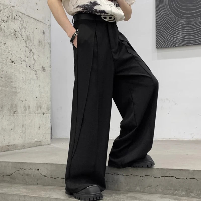 Solid Color Loose Korean Style Pants