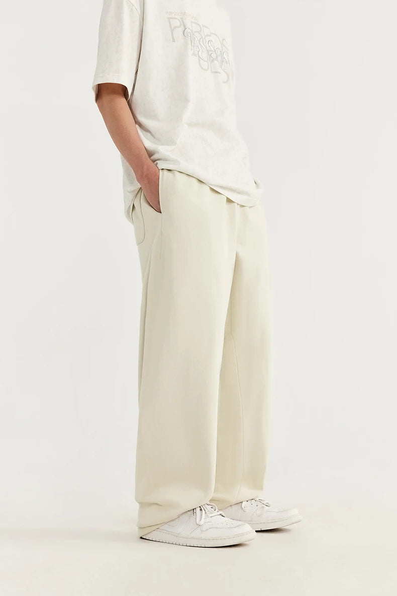 Trendy Loose Fit Heavyweight Straight Leg