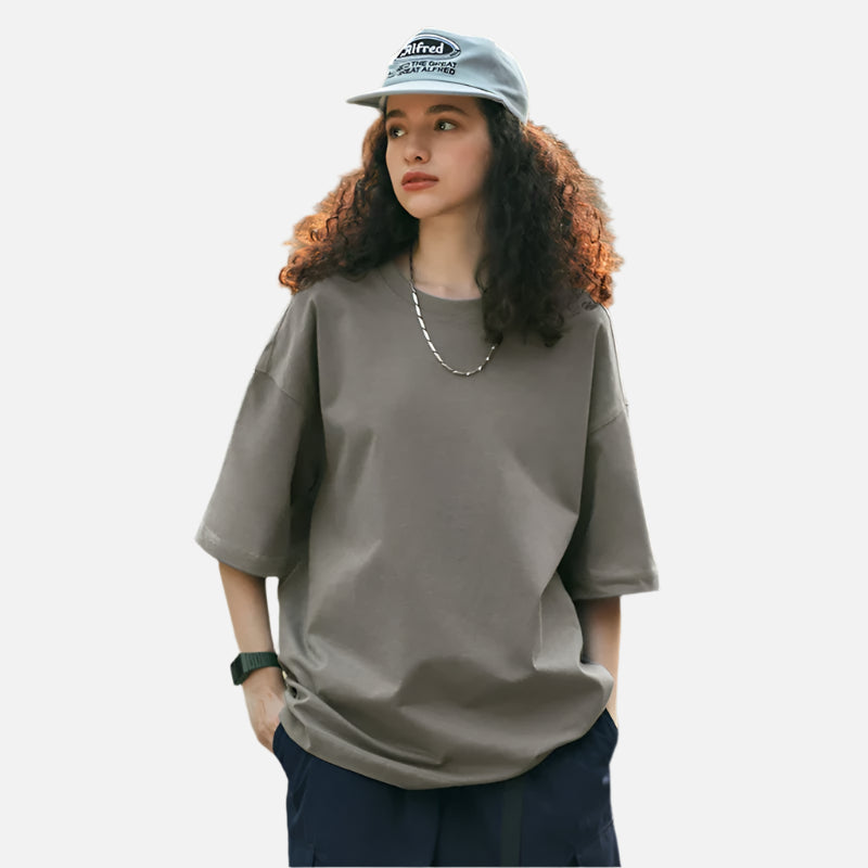 Premium Oversized Heavyweight Cotton Blank T-Shirt