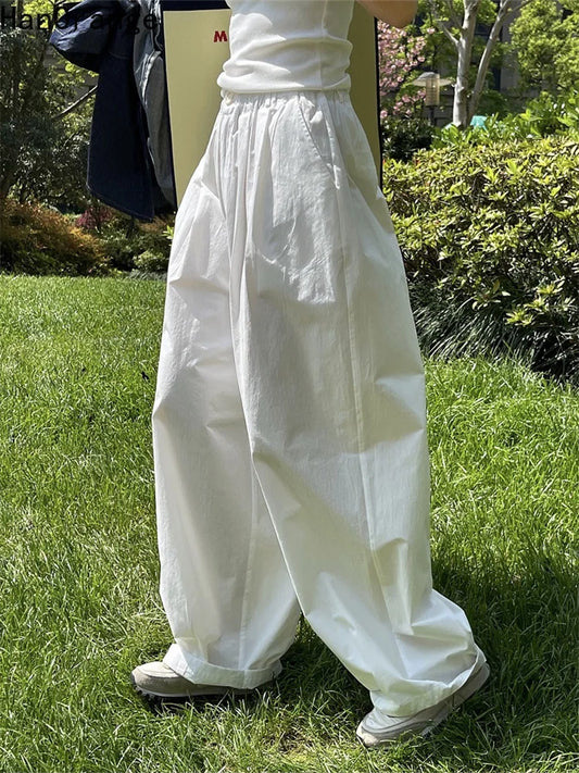 Vintage High Waist Wide Leg Pants