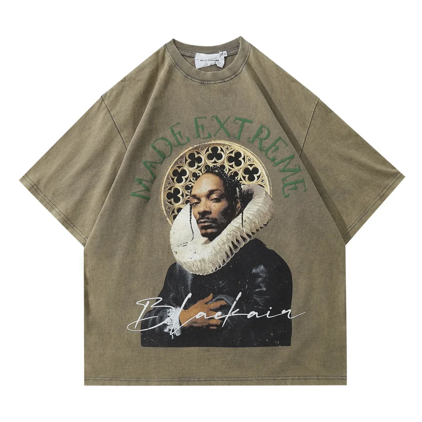 Extreme Graphic Rap Character Short T-Shirt