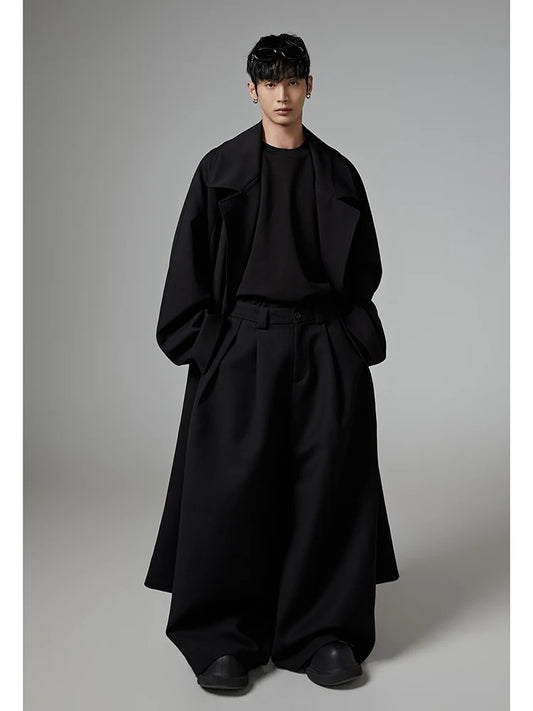Flowy Black Oversized Wide Leg Pants