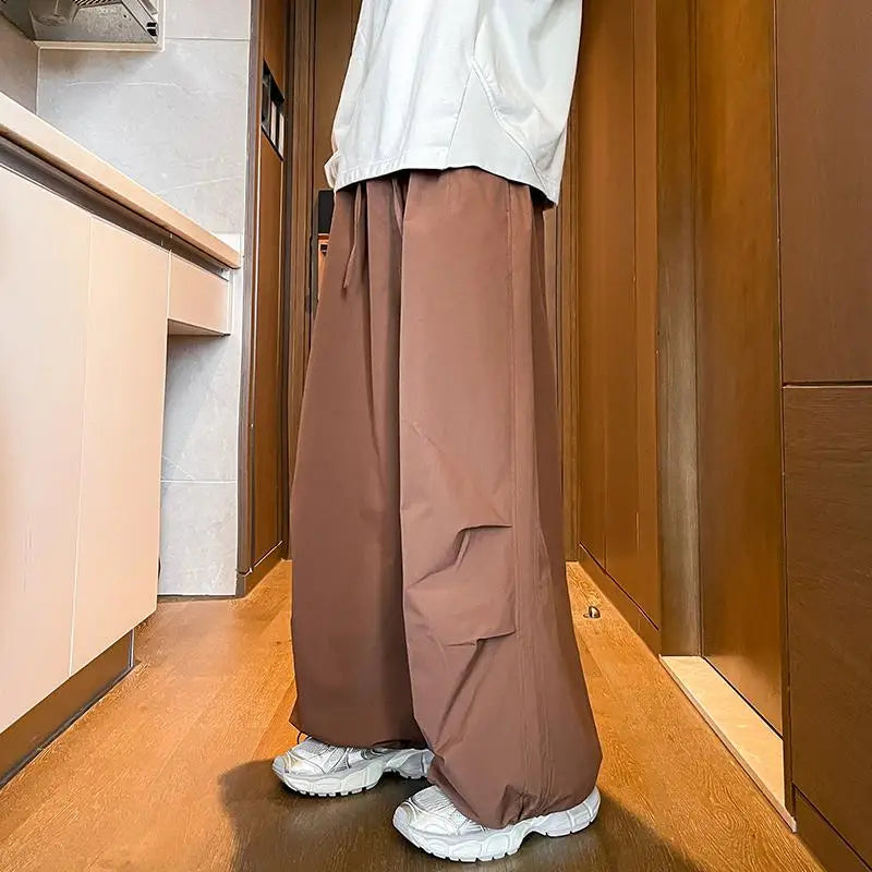 Extra Large Wide Leg Cargo Pants