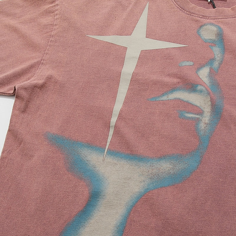 Face And Stars T-shirt
