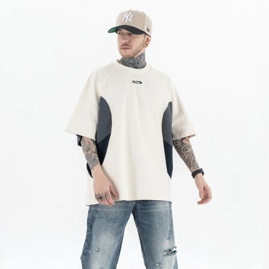 Vintage American Patchwork Oversized T-Shirt