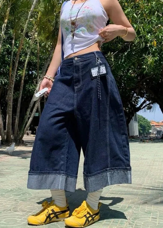 Faded Vintage Wide Leg Jorts