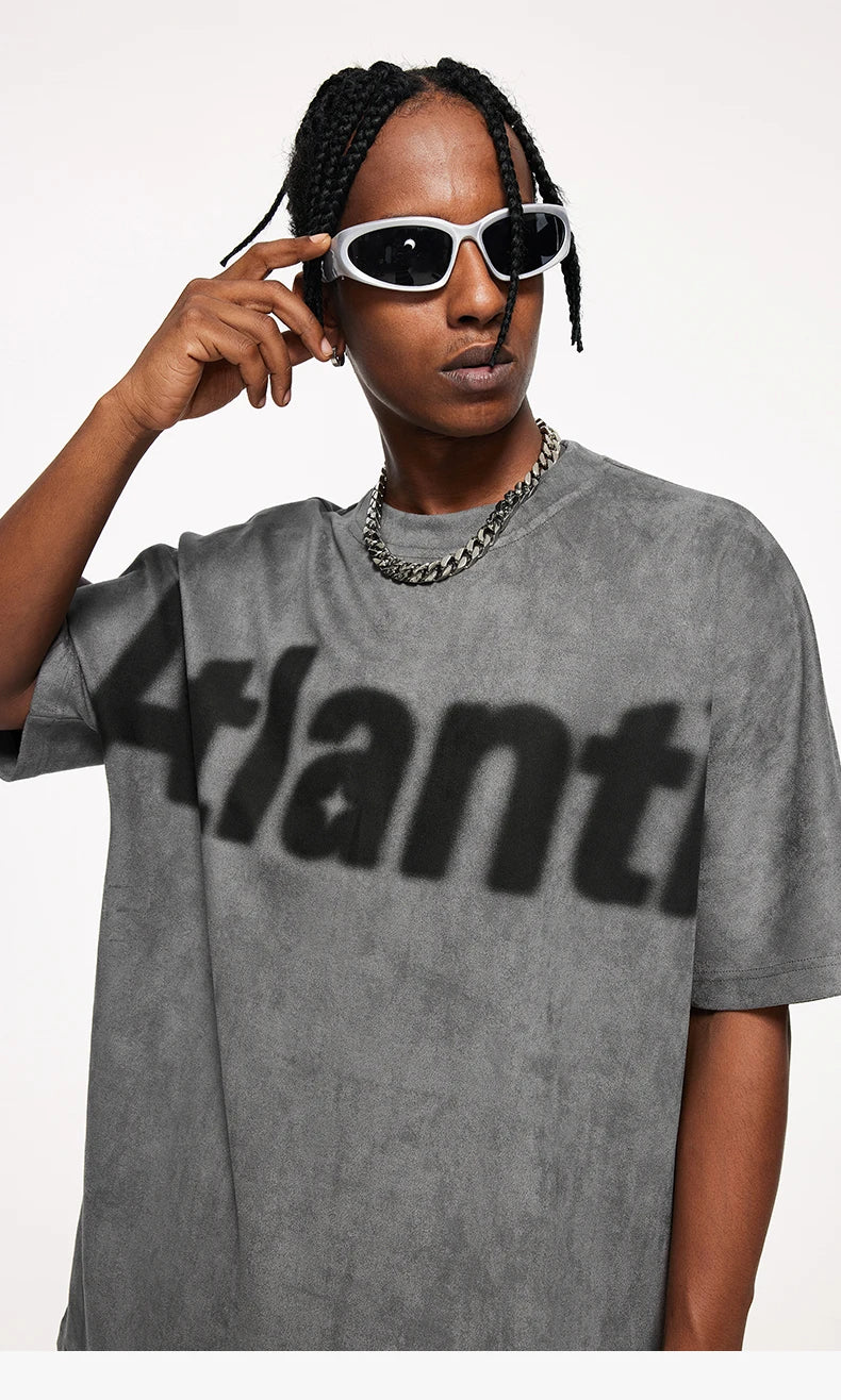 High Street Inflation Oversized Faux T-Shirt