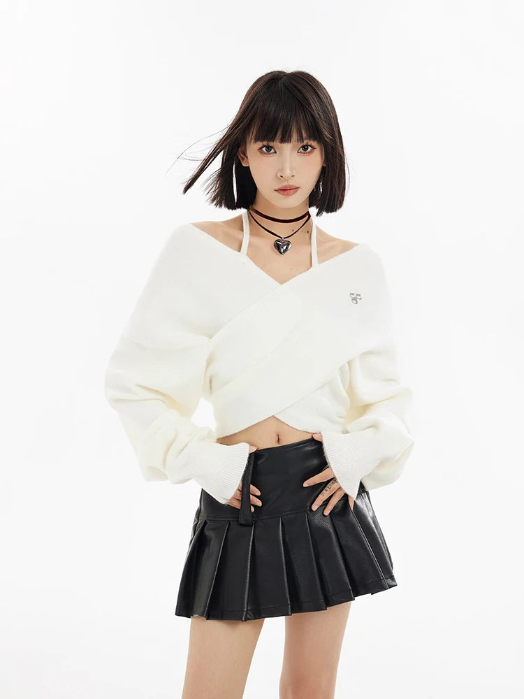 Vintage Halter Knitwear Sweater