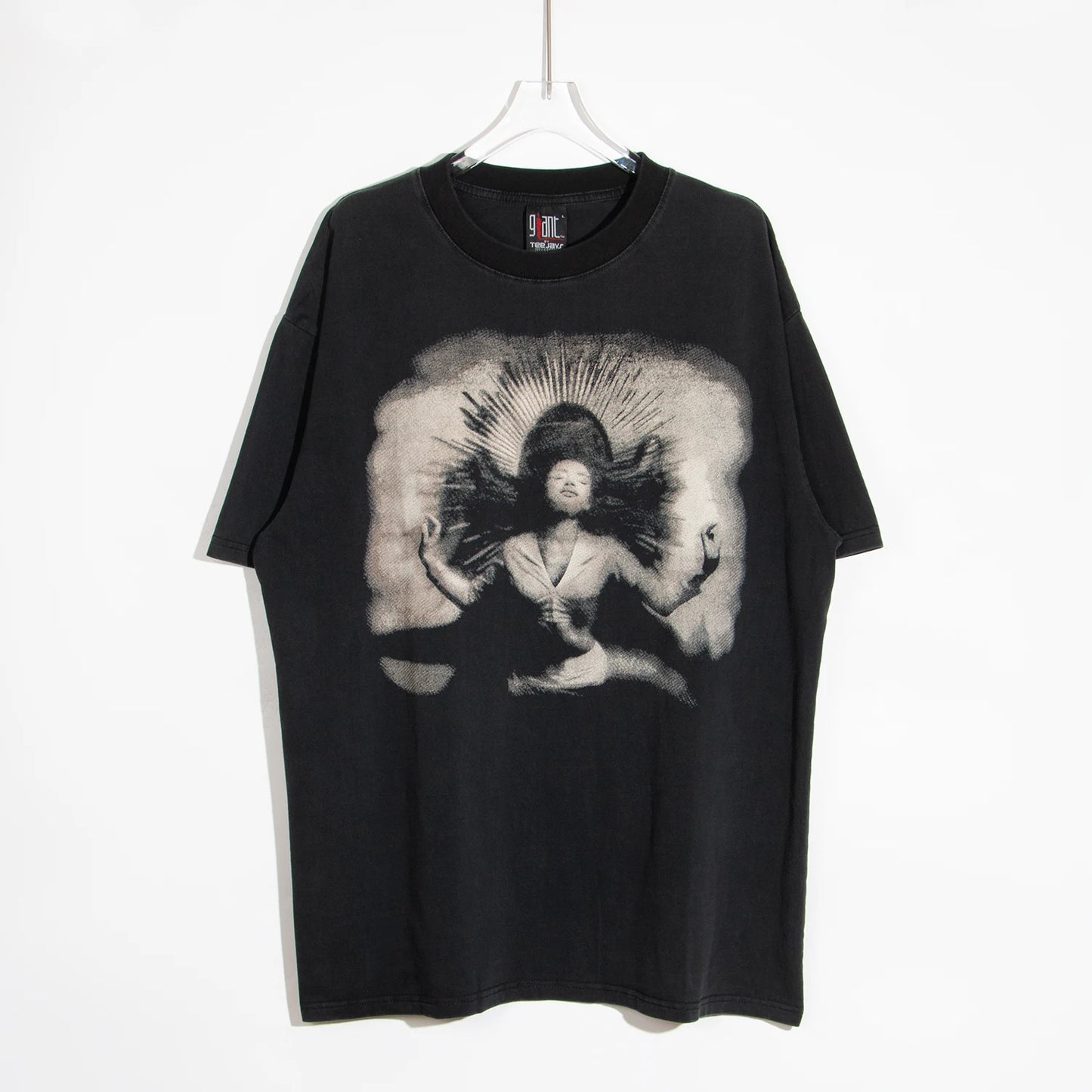 Vintage Portrait Pattern Printed T-Shirt