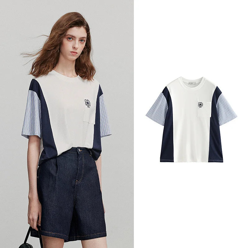 Chic Short Sleeve Summer Casual T-Shirt