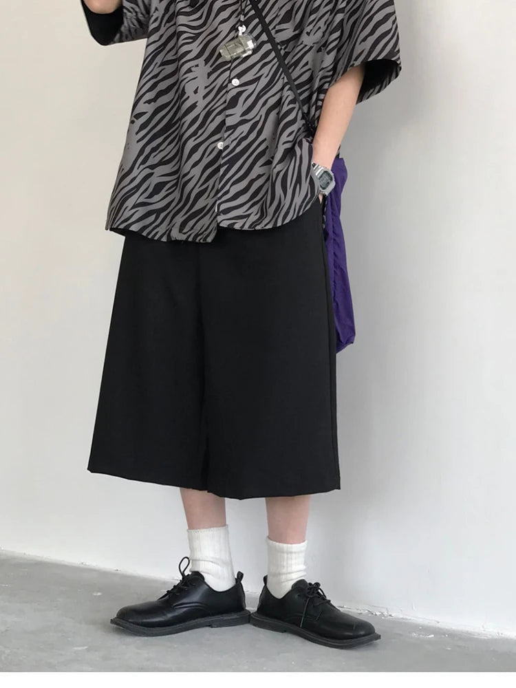 Soft Flowy Loose Casual Elastic Shorts