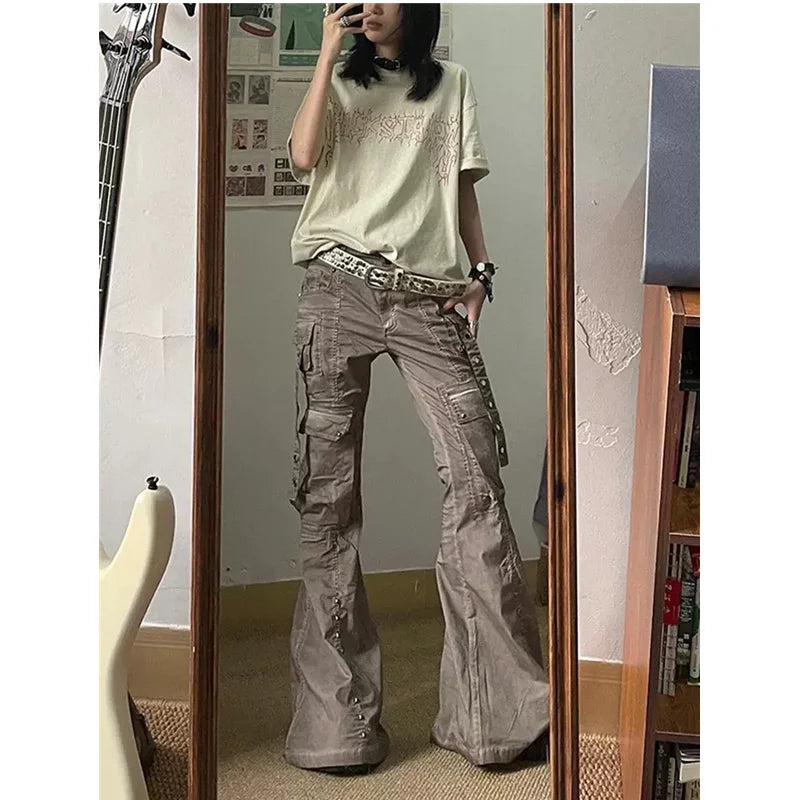 Retro Wide Leg Baggy Denim Jeans