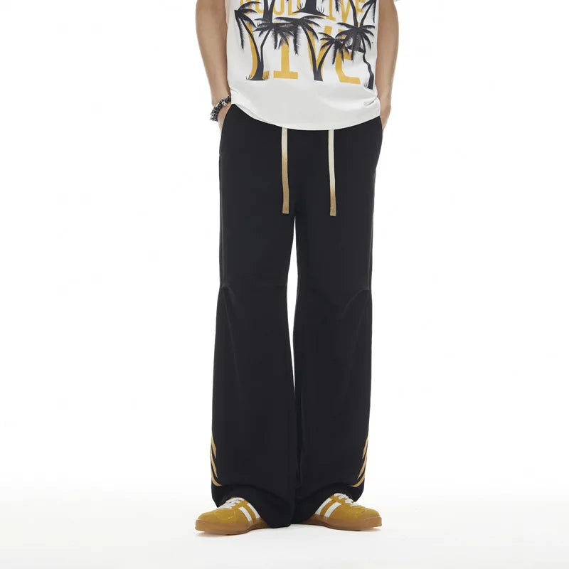 Elastic Drawstring Loose Casual Jogger Pants