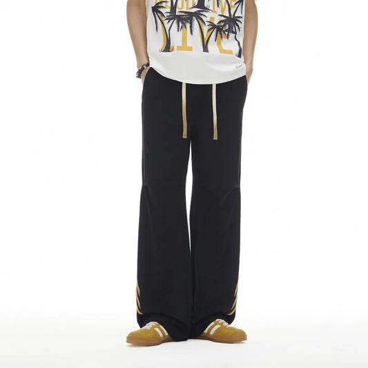 Elastic Drawstring Loose Casual Jogger Pants