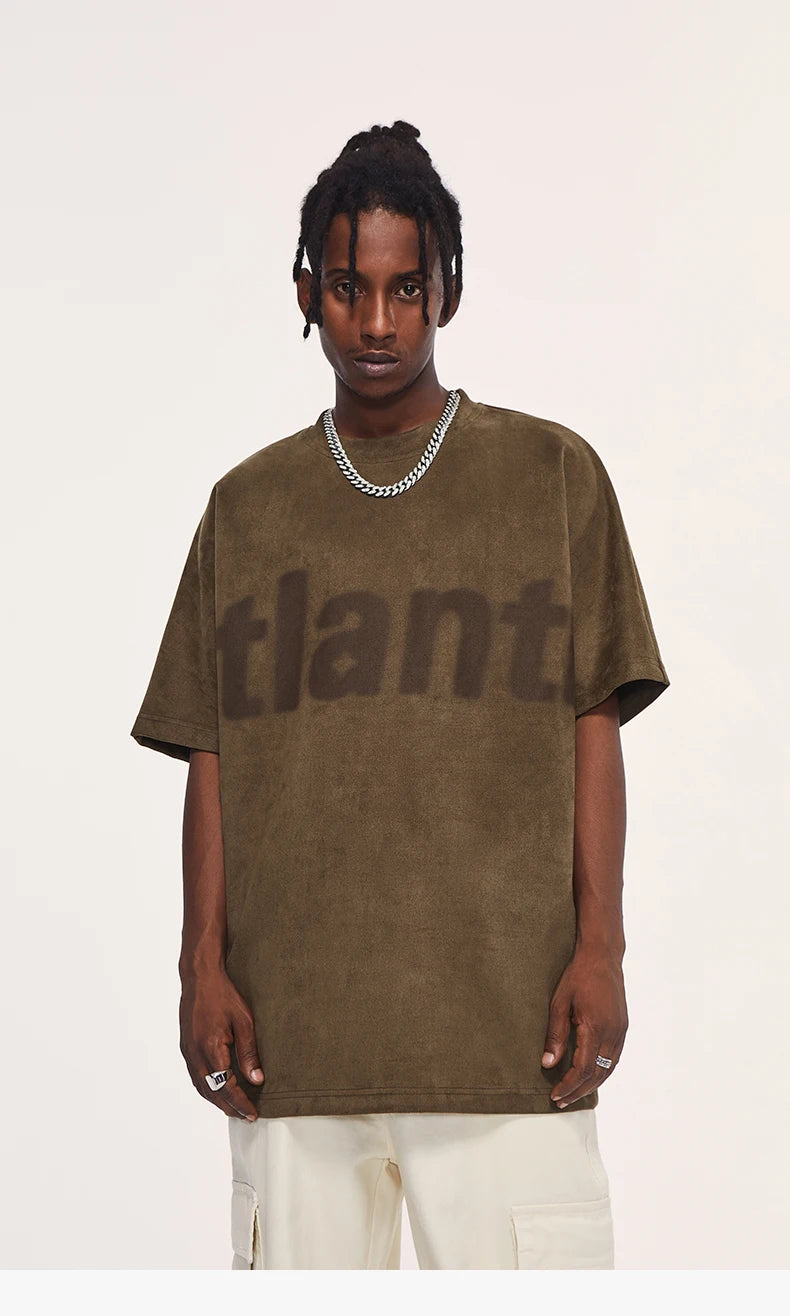 High Street Inflation Oversized Faux T-Shirt