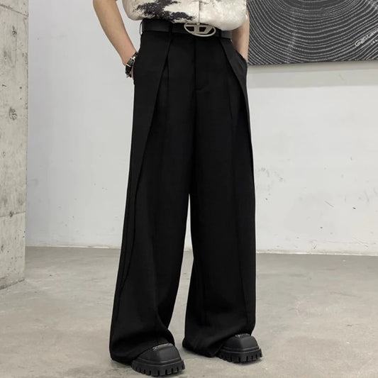 Solid Color Loose Korean Style Pants