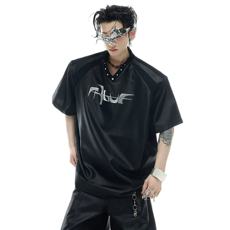 High Quality Original V-Neck Short T-Shirt