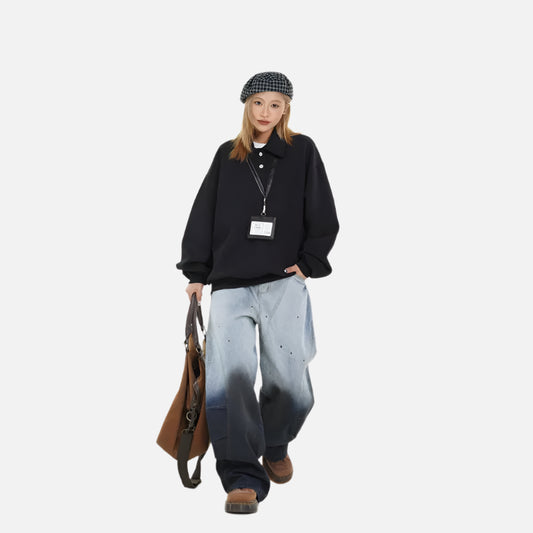Vintage Low Rise Baggy Boyfriend Jeans