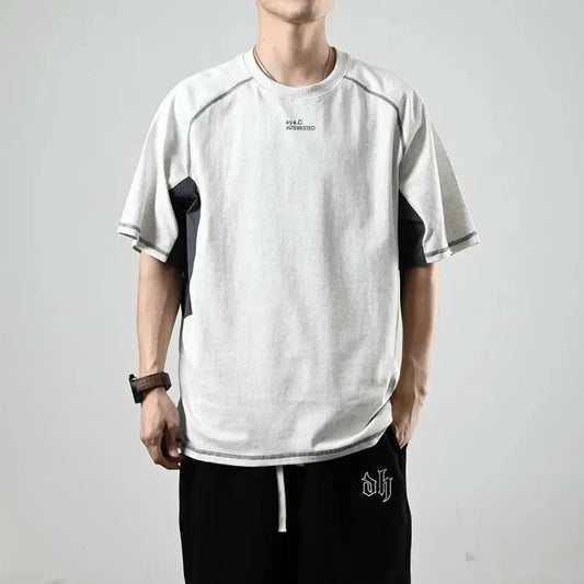 Stylish Patchwork Summer T-Shirt