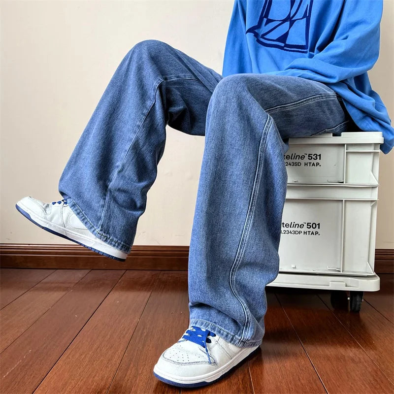 Baggy Korean Street Man Jeans