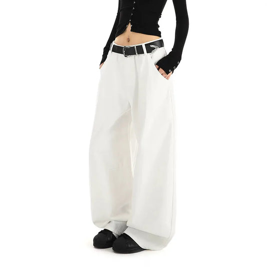 High Waist Wide Leg Mom Jeans