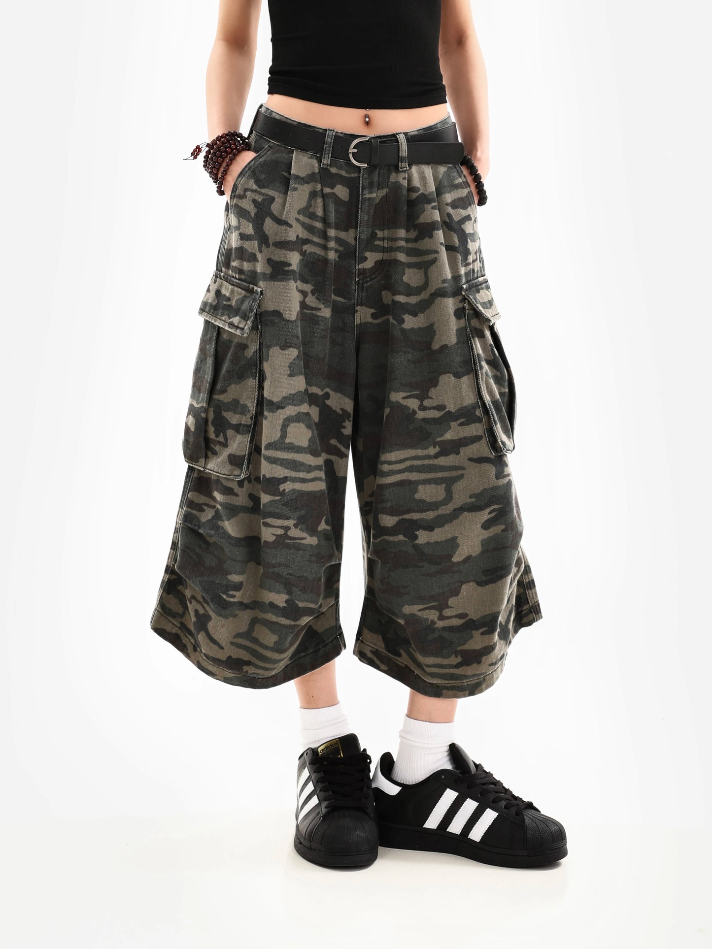 Camouflage Cargo Shorts for Young Jorts