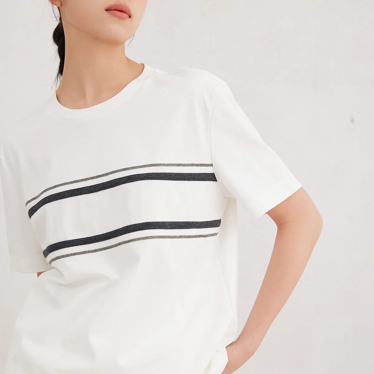 Luxury High Quality Cotton Round T-Shirt