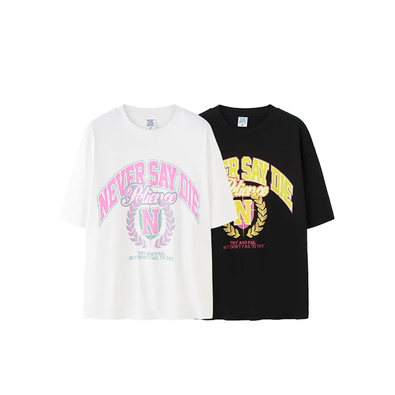 Trendy American Style Inflation Printed T-Shirt