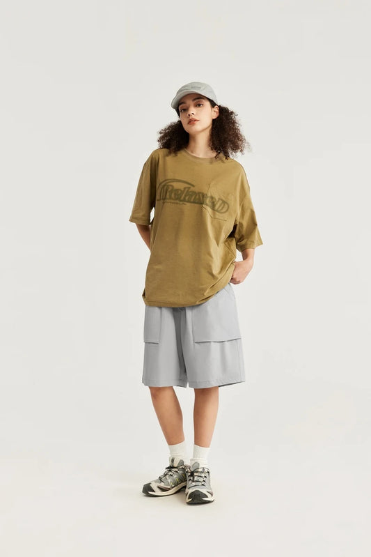 Breathable Lightweight Elastic Cargo Shorts