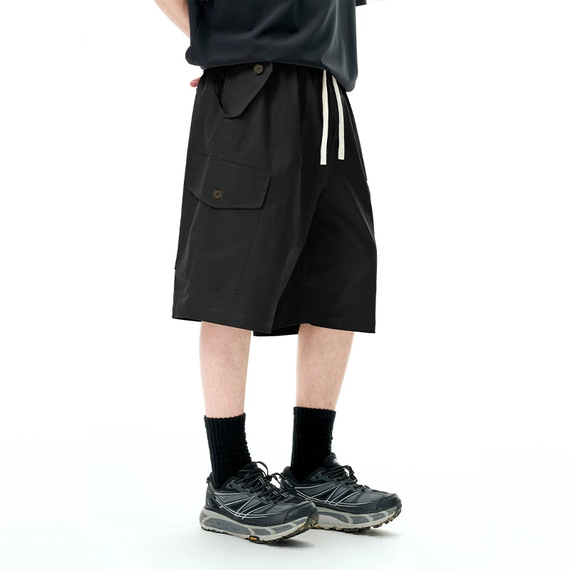 Durable Multi-Pocket Cargo Shorts