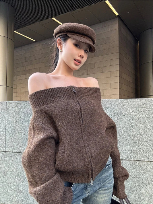 Cozy Winter Shoujo Girl Cardigan Sweater