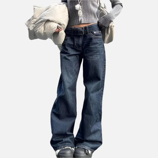 Baggy Low Rise Trendy Boyfriend Jeans