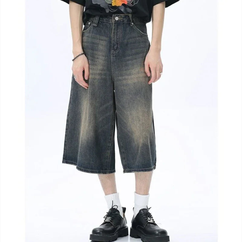 Dark Wash High Waisted Denim Jeans