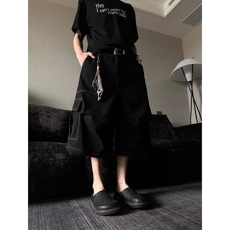 White Vintage Cargo Pants
