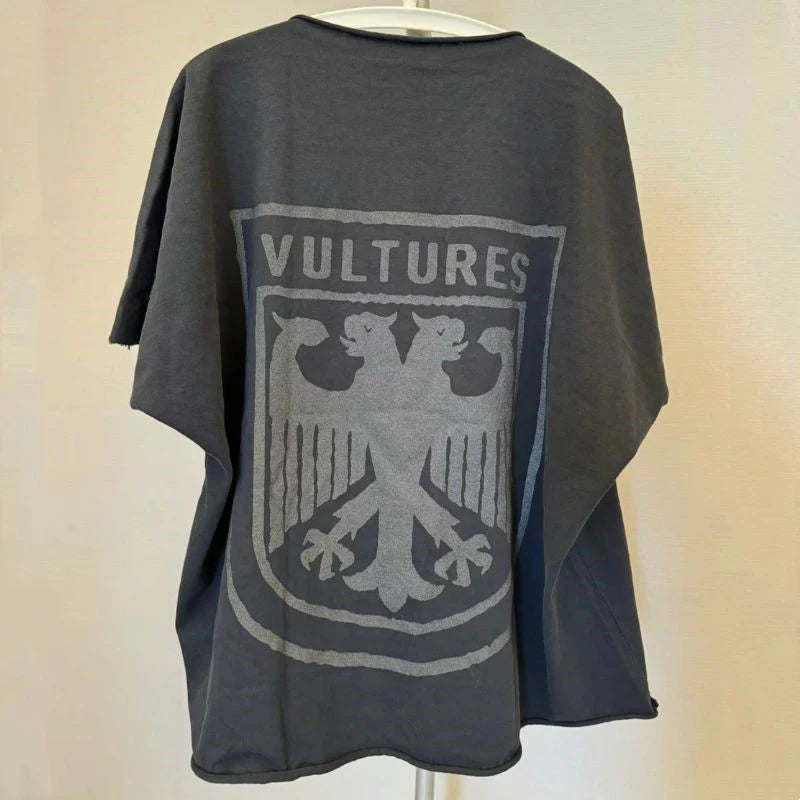 Eagle Print Loose Casual Cotton T-Shirt