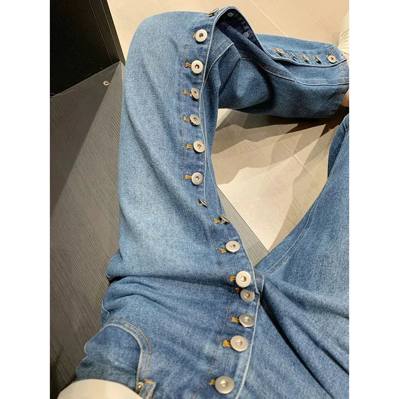 Vintage High Waisted Blue Denim Jeans