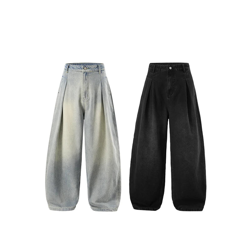 Vintage Loose Fit American Wide Jeans