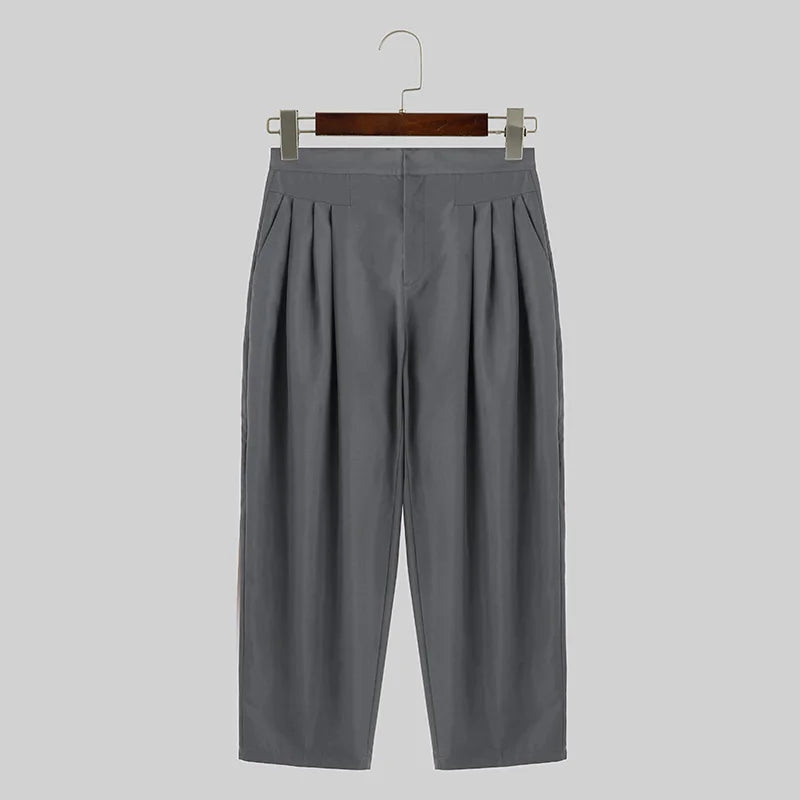 Solid Color Loose Joggers Casual Pants