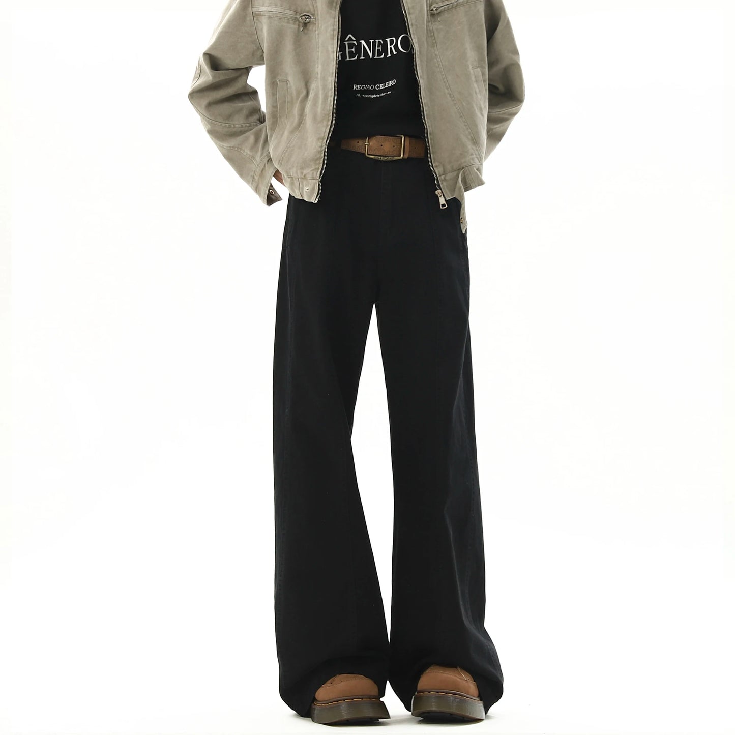 Vintage Wide Leg Elegant Pants