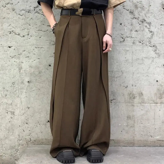 Solid Color Loose Korean Style Pants