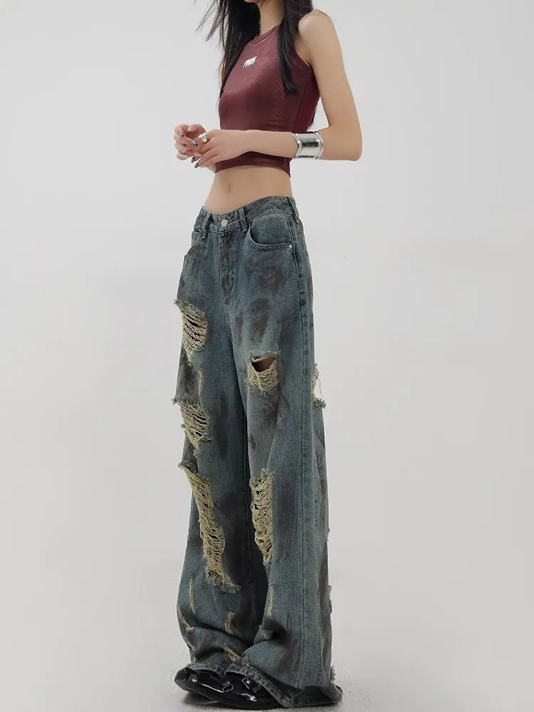 Vintage American Star Retro Loose Jeans