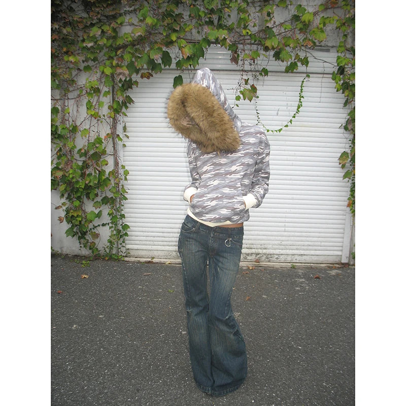 Vintage Retro Slim Fit High Jeans