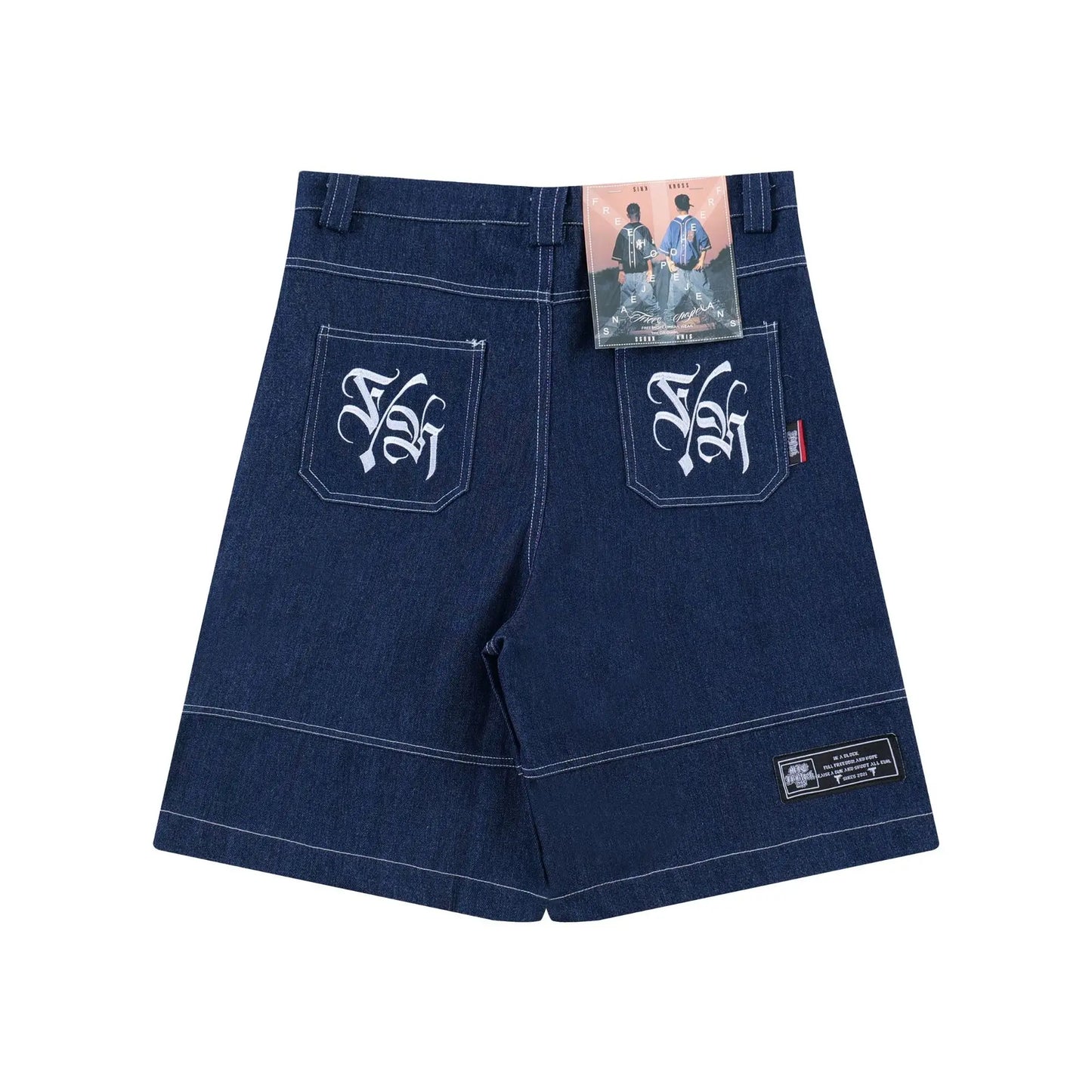 Baggy Wide Leg Denim Summer Shorts