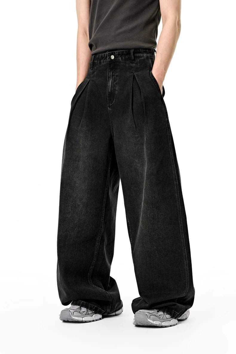 Vintage Loose Fit American Wide Jeans