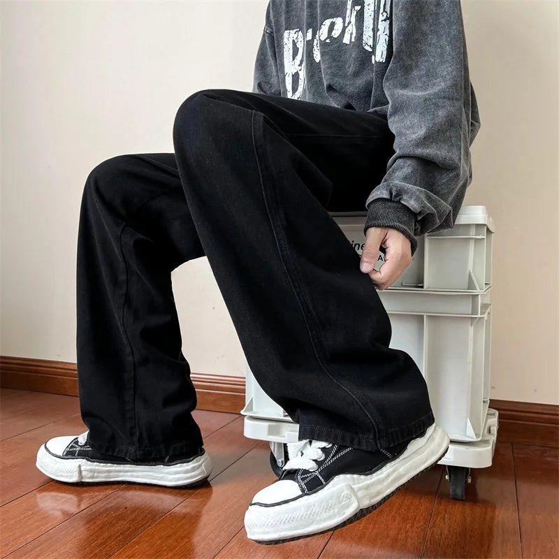 Baggy Korean Street Man Jeans
