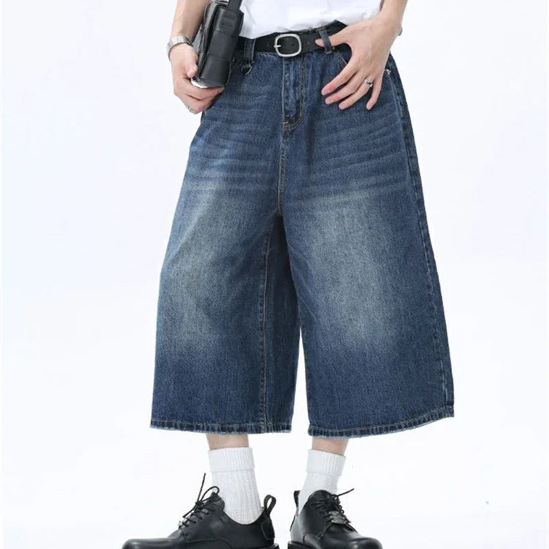 Dark Wash High Waisted Denim Jeans