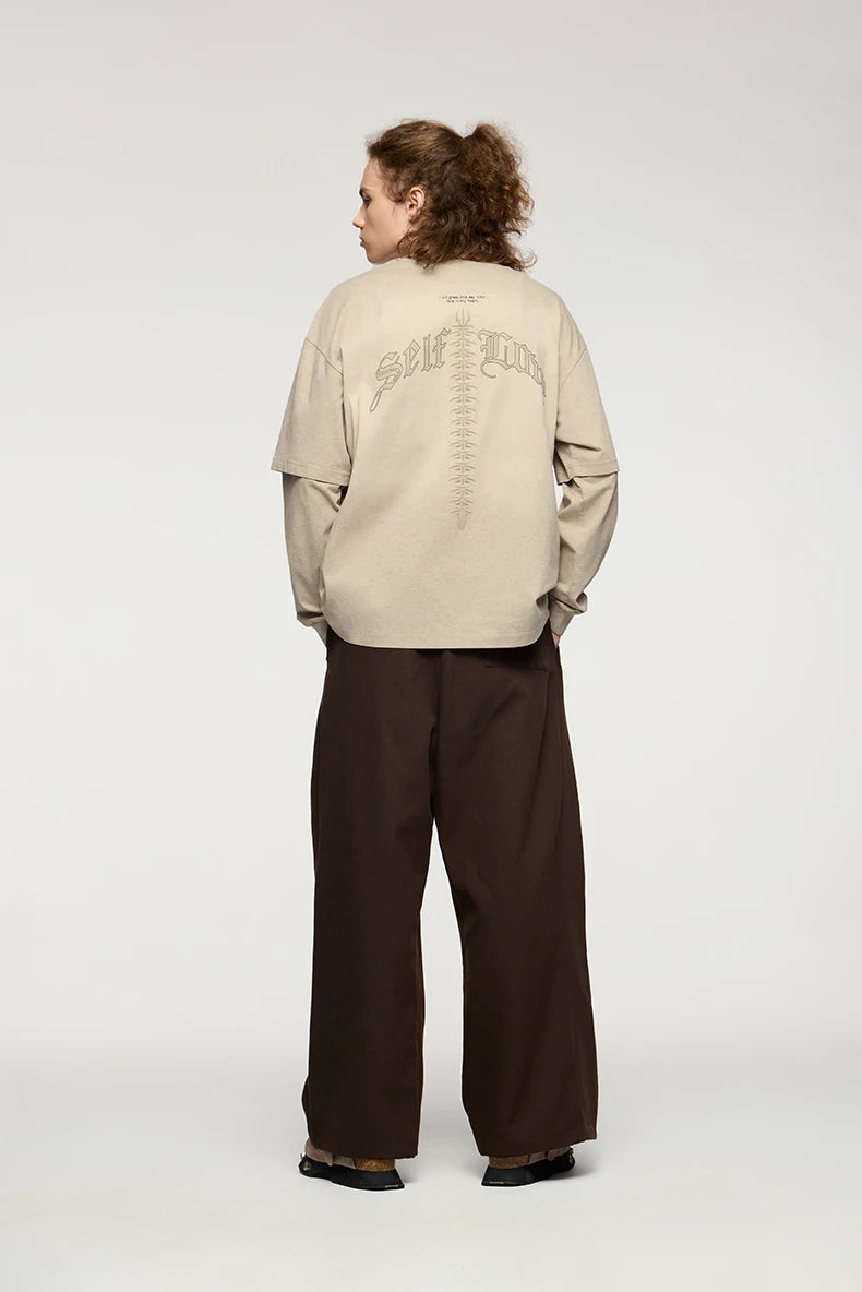 Inflation 3D Puff Printed Layered T-Shirt