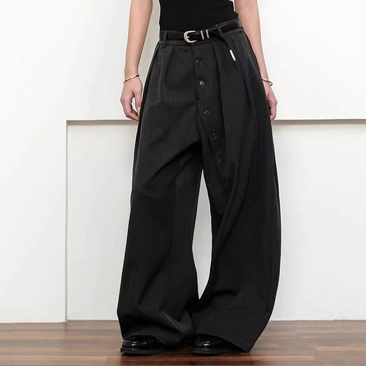 Chic Minimalist Black Pants