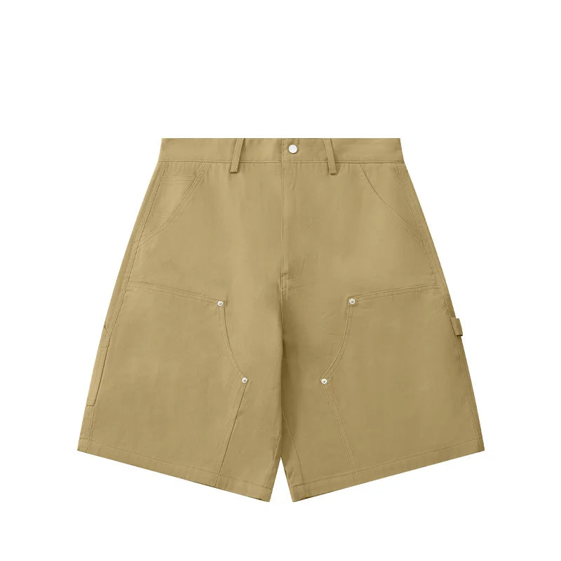 Premium Solid Color Wide Leg Shorts