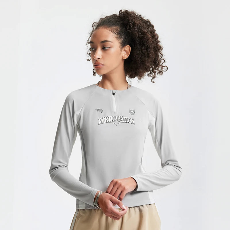 Retro Color Block Long Sleeve T-Shirt
